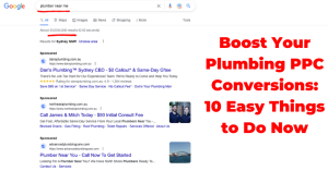 Boost Your Plumbing PPC Conversions 10 Easy Things to Do Now
