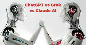 ChatGPT vs Grok vs Claude AI A Comparative Analysis - Blog Featured - Quinn Marketing Blog Post Image File