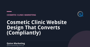 Cosmetic Clinic Website Design That Converts (Compliantly)